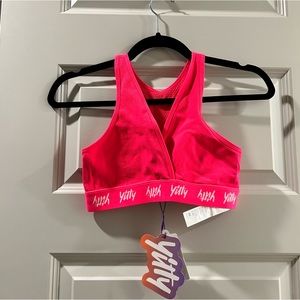 NWT Yitty Major Label Smoothing Cross-Front Bralette M